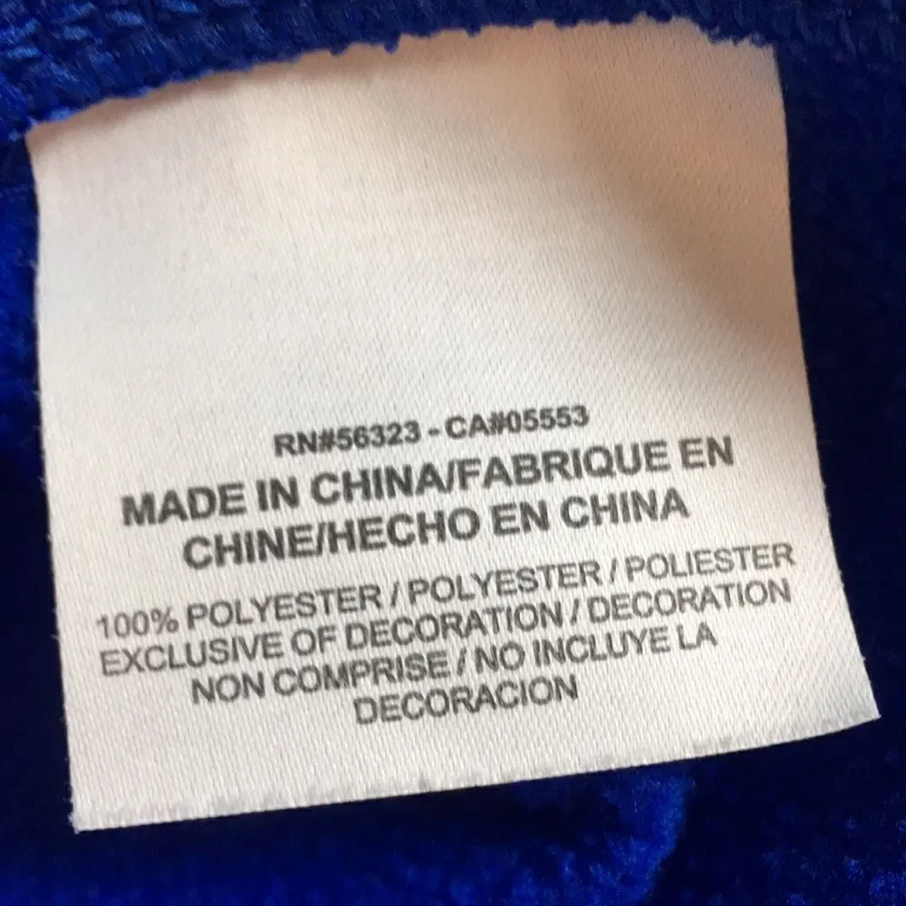 Nike Golf Mens 1/4 Zip Blue Long Sleeve Fleece Pullover Shirt - sz XL